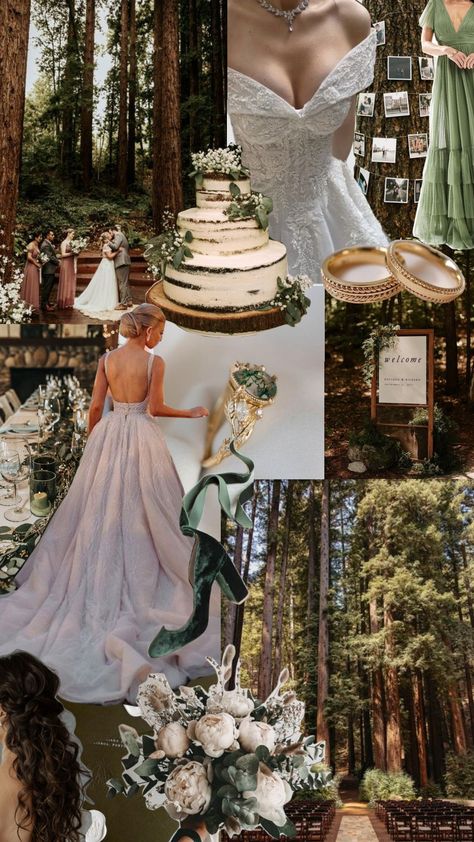 forest wedding inspiration Wedding In Forest Twilight, Forest Clearing Wedding, Enchanted Forest Wedding Theme Indoors, National Forest Wedding, Fantasy Forest Wedding, Enchanted Forest Wedding Decorations, Forest Theme Wedding Cake, Forest Fairy Wedding, Wedding Cake Forest