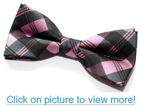 Tartan Plaid Patterns Woven Microfiber Pre-tied Bow Tie (4.5) - Various Colors Mens Attire, Pre Tied Bow Tie, Tartan Pattern, Tartan Plaid, Check Pattern, Bow Ties, Little Sisters, Pocket Square, Plaid Pattern