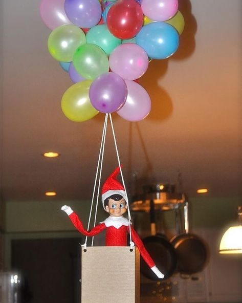 Birthday Elf, Elf Shenanigans, Spy Birthday Parties, Elf Ideas Easy, Shelf Elf, Elf Toy, Awesome Elf On The Shelf Ideas, Elf Activities, Elf Antics