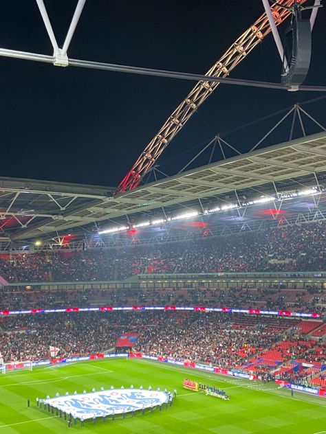 Wembley under the lights Stadium Aesthetic, Stadium Tour Aesthetic, Wembley Stadium Aesthetic, Wembley Stadium Harry Styles, One Direction Wembley Stadium, Wembley Stadium, London Pictures, Under The Lights, Salzburg