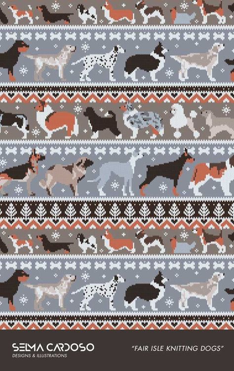 Alpha Graph, Baby Boy Sweater, Dog Patterns, Pixel Art Templates, Fair Isles, Art Templates, Winter Fabric, Fair Isle Knitting, Surface Pattern Design