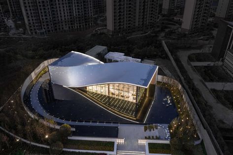 Image from Huashan Impression by Challenge Design in China Campus Design, Eco City, Glass Building, Timber Buildings, East Lake, Timber Structure, Urban Fabric, Architecture Design Concept, Curtain Wall