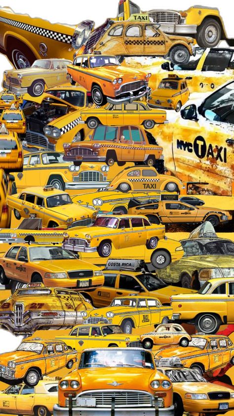 Nyc Taxi, Diy Mailbox, New York Taxi, New York Vibes, Infographic Layout, Inspirational Songs, Manhattan Ny, Taxi Cab, Actors Images