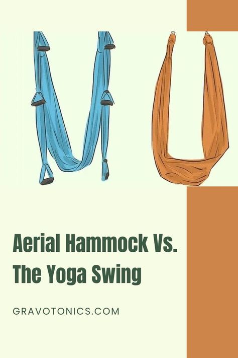 Aerial Hammock Vs. The Yoga Swing Yoga Hammock Poses, Anti Gravity Yoga, Aerial Yoga Hammock, Aerial Yoga Poses, Yoga Hammock, Aerial Hammock, Group Yoga, Yoga Anatomy, Yoga Inspo