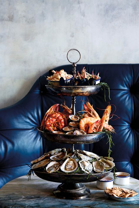 Seafood Dinner Party, Seafood Party, Seafood Tower, Sea Food Salad Recipes, Seafood Chowder, Seafood Gumbo, Seafood Platter, Appetizer Menu, Seafood Appetizers