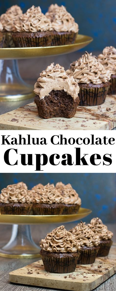 Kahlua Cupcakes, Kahlua Recipes, Chocolate And Coffee, Dessert Parfait, Wedding Cake Recipe, Chocolate Espresso, Oreo Dessert, S'mores, Decadent Chocolate