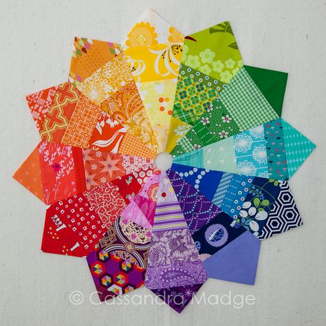 Colourful Quilts Patchwork, Color Wheel Quilt, Tertiary Color Wheel, Color Wheel Design, Colour Wheels, Personal Brand Identity, Color Wheel Art, Rainbow Explosion, Colours That Go Together