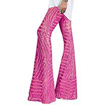 High Waist Pants, Casual Trousers, Pants Women, Waist Pants, Women Clothing, Sequin, High Waist, Wide Leg, Summer Fashion