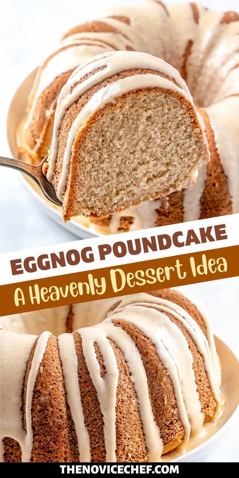 Drunken Pound Cake, Eggnog Cake Bundt, Rum Pound Cake Recipes, Christmas Pound Cake Recipes, Christmas Pound Cake, Eggnog Pound Cake Recipe, Eggnog Poke Cake, Eggnog Pound Cake, Southern Dessert Recipes