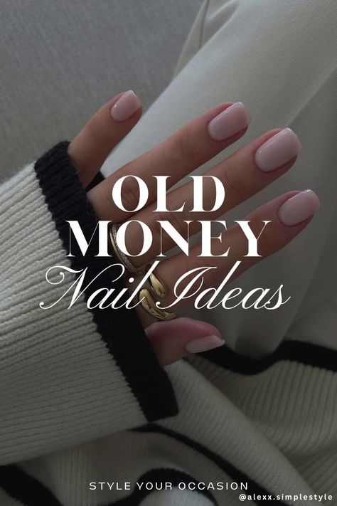 Find the best old money nail ideas to complement your chic old money style with my collection of quiet luxury nail design ideas. From almond nails and French tips to simple, classic nail style, I’ve got you covered. Click through for the most timeless neutral classy nails, short almond nail ideas, short oval nails, and subtle old money nail designs. Wide Round Nails, Small Almond Nail Ideas, Classy Modern Nails, Soft Neutral Nails, Nail Shape For Small Hands, Elegant Nail Colors Classy Simple, Old Money Nail Color, Neutral Almond Nails Classy Simple, Nail Ideas Short Oval