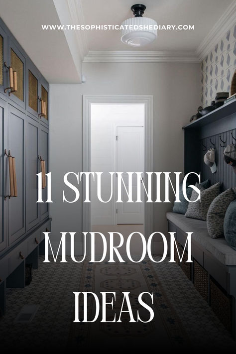 Transform your mudroom into a stylish and functional space with these 11 stunning ideas! From clever storage solutions to chic decor tips, make your mudroom a welcoming and organized entryway that you’ll love. Perfect for every home! Click to read more. Entryway Coat Closet Ideas, Contemporary Mudroom Entryway, Mudroom Colour Ideas, Entryway Built In Ideas Storage Cabinets, Backhall Ideas Mud Rooms, Mud Room Ideas Entryway Storage Cabinets, Modern Mud Room Ideas Entryway, Mudroom Into Kitchen Entryway, Scandinavian Mudroom Entrance