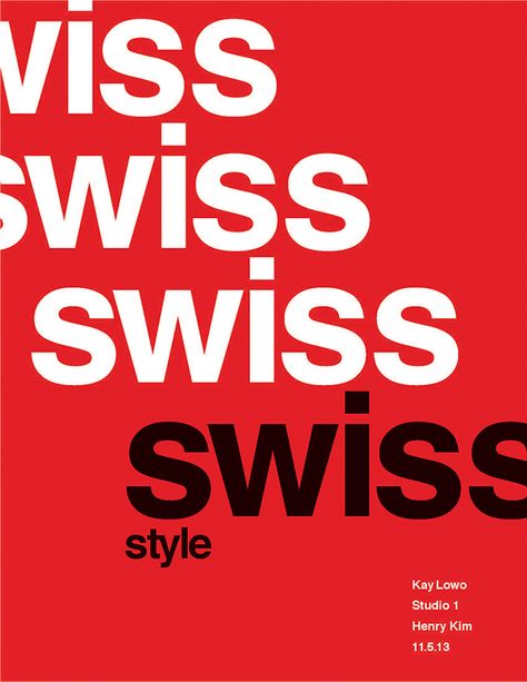 Swiss Style | A Design Presentation on Behance Swiss International Style Poster, Swiss Style Typography, Swiss Style Design, Swiss Design Layout, Swiss International Style, Swiss Style Graphic Design, Swiss Design Poster, Typography Booklet, Swiss Grid