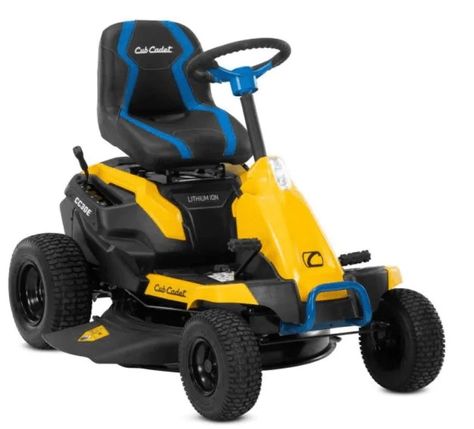 Highest Rated Electric Riding Lawn Mowers - MowingMagic.com Electric Riding Lawn Mower, Snow Blower Accessories, Riding Mowers, Deck Construction, Steel Deck, Riding Lawn Mowers, Riding Mower, Tattoo Font, Lawn Tractor