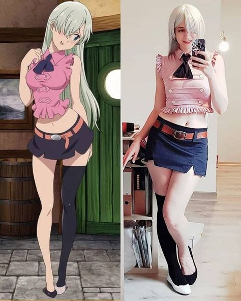 Seven Deadly Sins Cosplay, Elizabeth Cosplay, Princesa Elizabeth, Elizabeth Seven Deadly Sins, Elizabeth Liones, Seven Deadly Sins Anime, 7 Deadly Sins, Naruto Girls, Mirror Pic