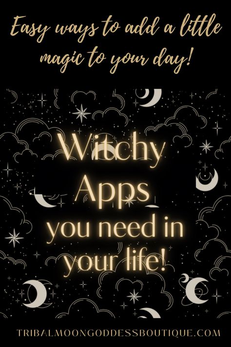 Daily Rituals Witch Apps, Free Meditation Apps, Witch Yoga, Witchy Designs, Wiccan Rituals, Free Tarot Cards, Journal App, Witch Rituals, Moon Reading