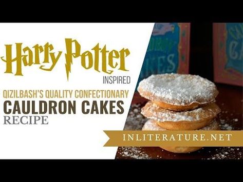 Cauldron Cakes | Harry Potter Series | In Literature #cauldroncakes