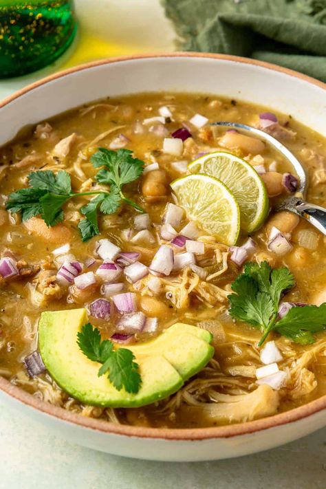 Green Salsa Soup, Salsa Verde Chicken Tortilla Soup, Chicken Verde Soup Crock Pot, Green Verde Chicken Soup, Chili Verde Sopita Soup, Chicken Soup Stove Top, Green Tortilla Soup, Chicken Verde Soup, Salsa Verde Soup