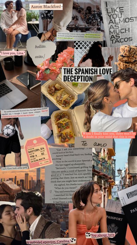 The Spanish Love Deception by Elena Armas #spanishlovedeception #thespanishlovedeception #aaronblackford #catalinamartin #catalinaandaaron #spain #romance #elenaarmas The Spain Love Deception, Love Deception, The Spanish Love Deception Aesthetic, Spanish Love Deception Aesthetic, Aaron Blackford, Spanish Romance, The Spanish Love Deception, Spanish Love Deception, Romance Series Books