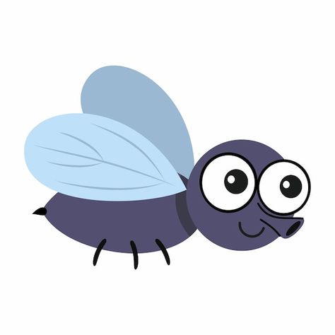 Funny fly isolated on a white background... | Premium Vector #Freepik #vector #baby-book #kids-clipart #cartoon-card #animal-stickers A Fly Drawing, Fly Cartoon, Tamil Alphabets, Fly Illustration, Business Model Template, Circle Ideas, Darth Vader Mask, Fly Drawing, Illustration For Children