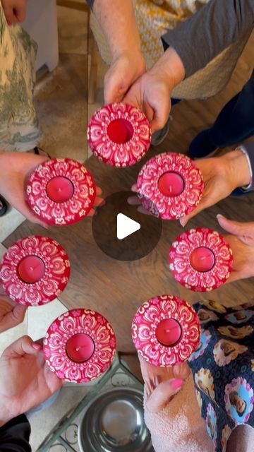 Dot Art, Painting Class, Light Holder, Dots Art, A Class, Tea Light Holder, This Morning, My Website, Tea Lights