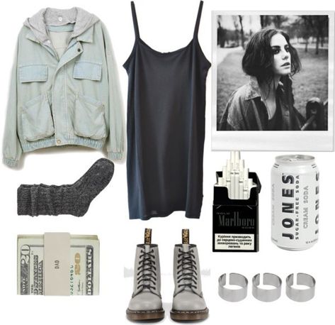 Effy Stonem Outfit, Skins Outfit, Skins Effy, Effy Stonem Style, Hipster Outfits Summer, Summer Outfits Polyvore, Hipster Summer, Effy Stonem, Martens Boots