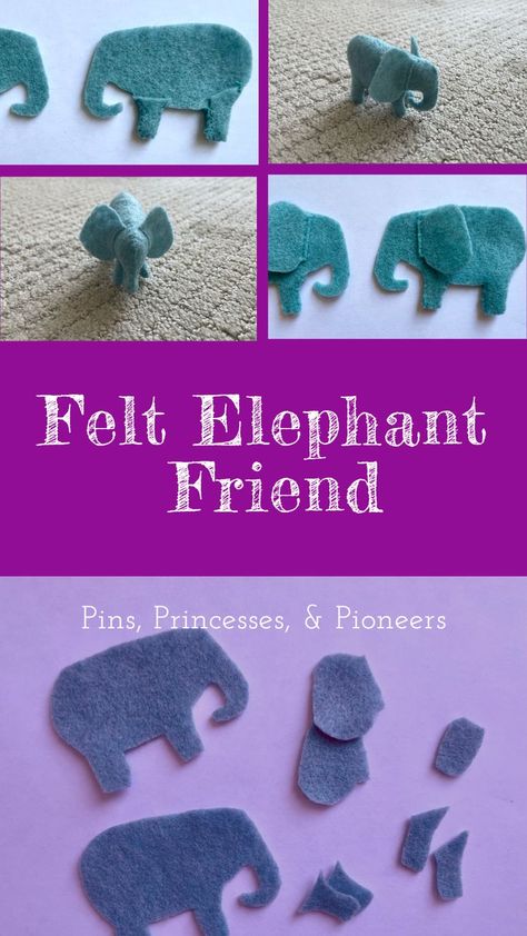 This tiny felt elephant sewing pattern is available for free and takes only 1/2 a sheet of felt to complete! 🐘 Felt Elephant Pattern, Elephant Sewing Pattern, Elephant Template, Felt Elephant, Felt Templates, Felt Dragon, Felt Toys Patterns, Felt Animal Patterns, Tiny Dragon