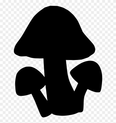 Scroll Saw Mushroom, Mushroom Sillouhette, Mushroom Pumpkin Carving Ideas, Mushroom Template, Mushroom Stencil, Mushroom Silhouette, Mushroom Png, Cricut Animals, Angel Silhouette