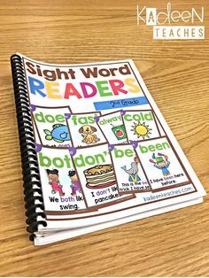 Sight Word Fluency Readers Sight Word Sentence Cards, Kindergarten Word Families, Sight Word Readers, Sight Word Fluency, Sight Word Sentences, Learning Phonics, Teaching Sight Words, Sight Word Cards, Sight Words List