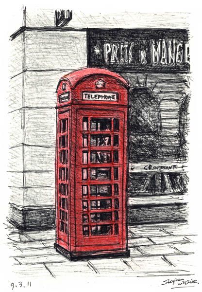 Stephen Wiltshire... | Kai Fine Art Stephen Wiltshire, London Drawing, Telephone Box, Watercolor Architecture, Building Illustration, Architecture Drawing Art, Phone Booth, 수채화 그림, Urban Sketchers