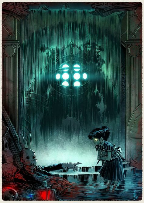 Bioshock Bioshock, A Girl, Art