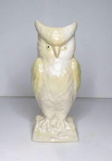 Belleek China, Belleek Pottery, Owl Vase, Milk Pan, Egg Shells, Fine Bone China, Dallas Texas, Earthenware, Trinket Boxes