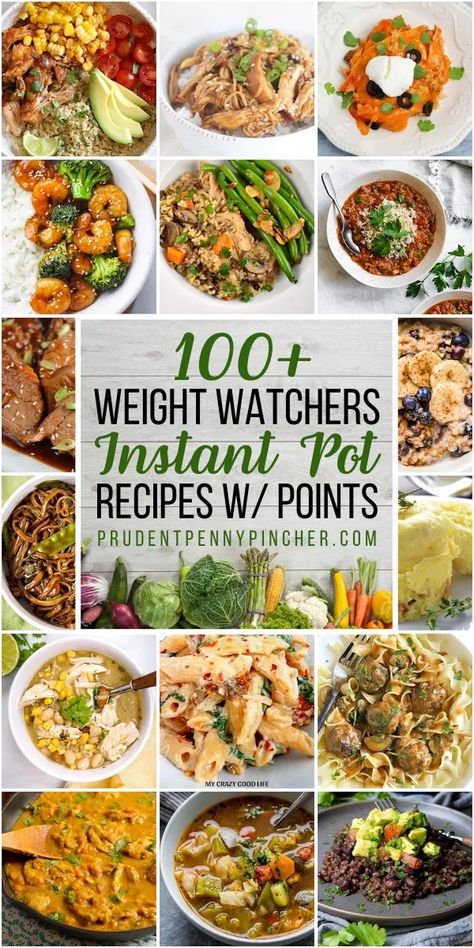 Have a stress-free, healthy dinner with these weight watchers instant pot recipes that include smart points. These weight loss recipes include soups, dinner recipes, side dishes, breakfast & more. These delicious weight watcher’s meals are perfect for meal prep for the week. #healthy #weightwatchers #instantpot #pressurecooker #healthydinner #healthyeating Dinner Recipes Side Dishes, Weight Watchers Instant Pot Recipes, Weight Watchers Instant Pot, Recipes Side Dishes, Pot Recipes Healthy, Mexican Chicken Recipes, Weight Watchers Soup, Family Fresh Meals, Ham And Bean Soup