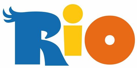 Rio 2 Movie, Rio Logo, Rio The Movie, Film Rio, Rio Party, Fun Logos, Fox Animation, Movie Logos, Rio Movie