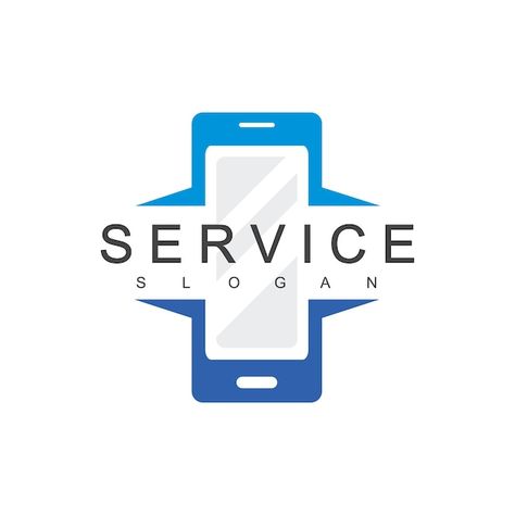 Vector mobile phone service logo design ... | Premium Vector #Freepik #vector #phone #tablet #phone-line #mobile Phone Service Logo, Service Logo Design, Corporate Business Card Design, Phone Service, Service Logo, Corporate Business Card, Tablet Phone, Logo Design Template, Corporate Business