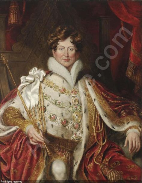 Sir Thomas Lawrence, Thomas Lawrence, M King, King George Iv, British Crown Jewels, George Iv, King George Iii, Uk History, Queen Charlotte