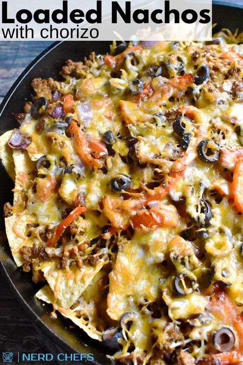 Super Bowl Nachos, Chorizo Nachos, Taco Night Recipes, Mexican Nachos, Mexican Brunch, Chorizo Tacos, How To Cook Chorizo, Mexican Chorizo, 2023 Recipes