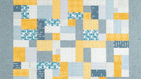 3 Yard Quilt Patterns For Beginners That Are Easy - Nana Sews Yellow Brick Road Quilt Pattern, Yellow Brick Road Quilt, Free Quilt Patterns Printables, Road Quilt, Beginner Quilt Tutorial, 3 Yard Quilts, Baby Quilt Patterns Easy, Missouri Star Quilt Company Tutorials, Pinwheel Quilt Pattern