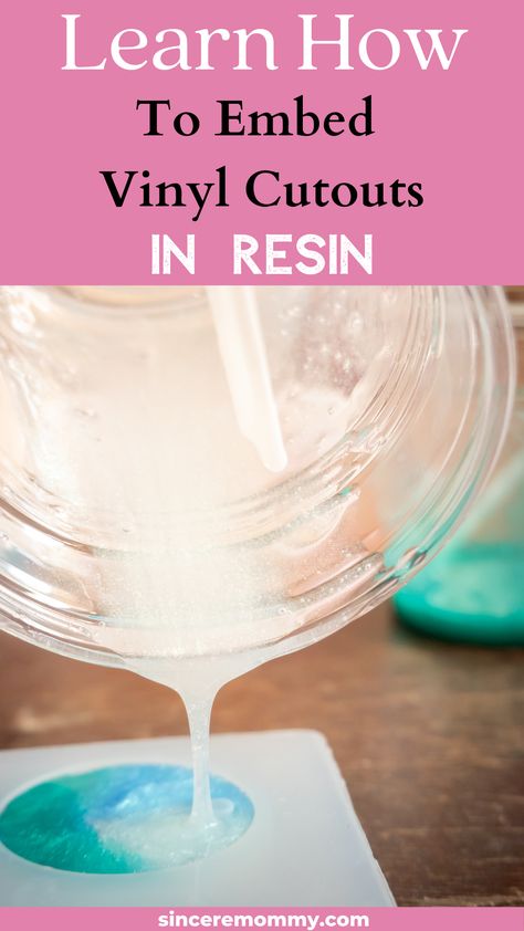 Vinyl On Resin, How To Buff Epoxy Resin, Resin With Vinyl, Vinyl In Resin, How To Put Words In Resin, How To Make Resin Tumblers, How To Write On Resin, How To Pour Resin, Resin And Vinyl Crafts