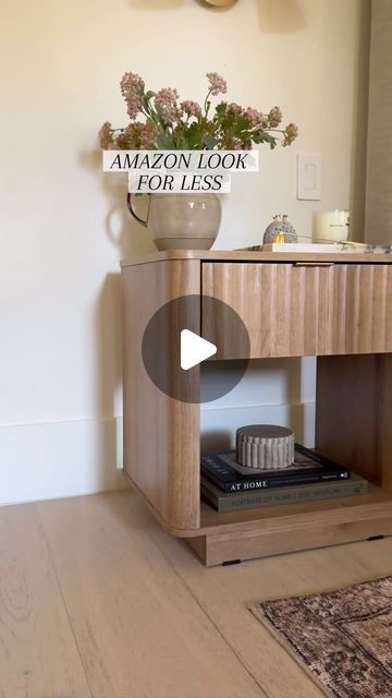 Lisa Kanegae on Instagram: "💫 Comment FAVE9 and I’ll send the link for this video to your DM. Must be following me or the automation gets blocked.

This nightstand is only $159! Say whaaaaat?? For a designer look this is such a great price point. The fluted detail and the curved sides elevate the look. My on needed a nightstand and I love the look of this one. 

#amazonfinds #shoppingonline #bedroomdesign" Reeded Nightstand, Fluted Nightstand, Bedroom Design, I Love, Bedroom, Instagram, Design