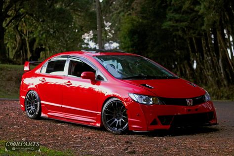 Mugen RR kit, vinyl lip center cover. - R. Mejia Civic Si, Type R Honda Civic, Mugen Rr Honda Civic, Honda Civic Fd Mugen Rr, Red Honda Civic Sport, Honda Civic Fd Type R, Honda Civic Type R Ep3, 2007 Honda Civic, Honda Vtec