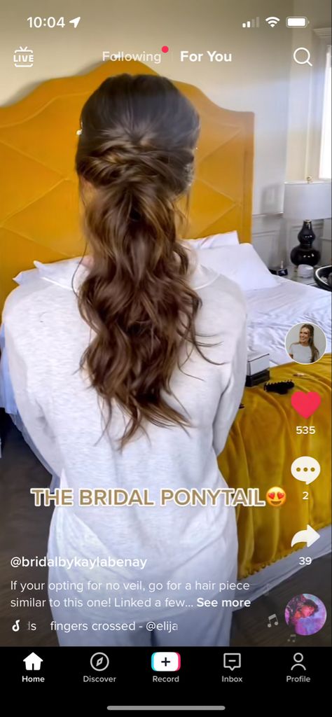 Bride Ponytail Hairstyles With Veil, Ponytail Bridal Hair With Veil, Low Pony With Veil, Bride Hair Ponytail With Veil, Bride Ponytail With Veil, Bridal Pony With Veil, Wedding Ponytail With Veil, Bride Ponytail Hairstyles Veil, Wedding Hair Ponytail With Veil