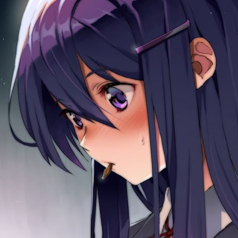 #yuri #justmonika #dokidoki #ddlc #literatureclub #dokidokiliteratureclub #icon #aesthetic #iconaesthetic #soft #anime #game #animeicon Yuri Ddlc Icon, Ddlc Icon, Ddlc Yuri, Yuri Ddlc, Needy Streamer, Just Monika, Doki Doki Literature Club, Literature Club, Memes Lol