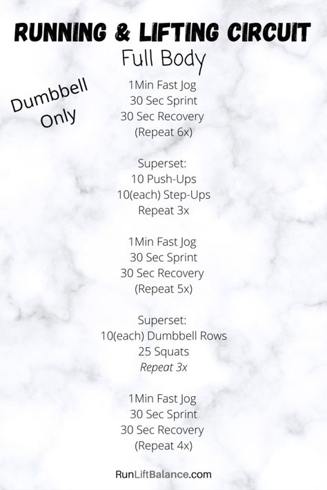 Weight Lifting Workout Plan, Full Body Circuit Workout, Quick Morning Workout, Full Body Dumbbell, Strength Routine, Strength Training For Runners, Orange Theory Workout, Lifting Workouts, Challenges To Do