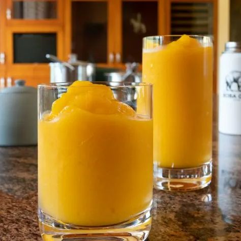 Mango Slush, Hawaii Recipes, Mango Bread, Pickled Mango, Mango Popsicles, Fresh Scallops, Mango Pudding, Mango Dessert, Homemade Dumplings