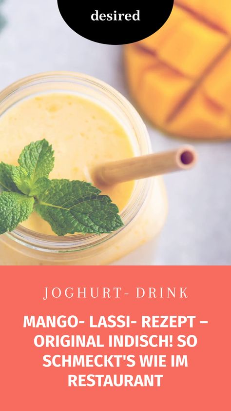 Mango Lassi, Mango Smoothie, Ice Ice Baby, Ayurveda, Granola, Food And Drink, Mango, Dessert, Snacks