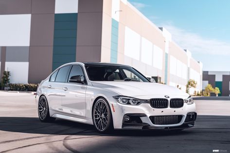 BMW 3 series 340i F30 White with VMR V802 Aftermarket Wheels | Wheel Front | Aftermarket Wheels Gallery - Click for more info on wheel model, size, offset and finish. White Bmw 3 Series, Bmw Car Models, Bmw White, Carros Bmw, Dream Cars Bmw, Bmw Wheels, Bmw Classic Cars, Bmw F30, Bmw Classic