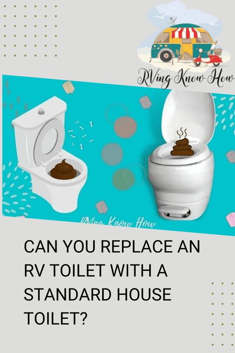 🚽 Upgrade your RV bathroom with a standard toilet for a touch of home comfort! 🏠🚐 Say goodbye to the limitations of an RV toilet and embrace the convenience of a standard toilet in your RV. #RVLiving #RVBathroom #StandardToilet #Upgrade Unplug Toilet, Rv Toilet Paper, Houses On Wheels, Rv Toilet, Rv Upgrades, Portable Toilet For Camping, Composting Toilets, Rv Bathroom, Waste Tanks