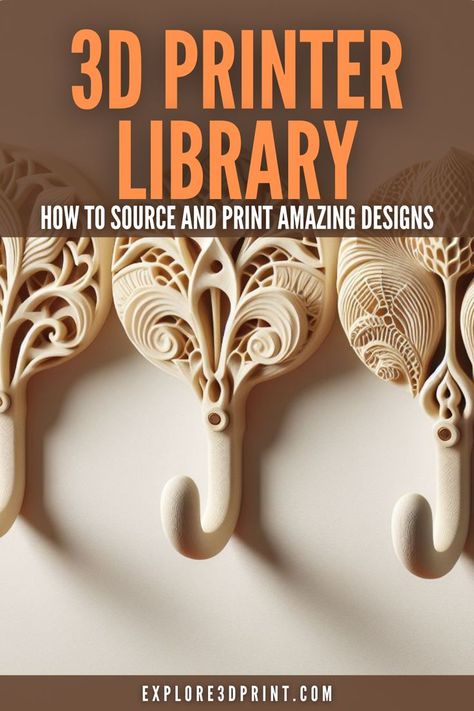 3D Printer Library Discoveries: How to Source and Print Amazing Designs 3d Print Ideas, Print Ideas, The Endless, Endless Possibilities, 3d Printer, 3d Print, Dive In, 3d Printing, Printer