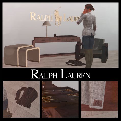 Cc Finds Sims 4, New Sims 4 Cc, Sims 4 Patreon, Patreon Logo, Sims Clothes, Sims Ideas, Clothes Set, Be A Nice Human, Ralph Lauren Home