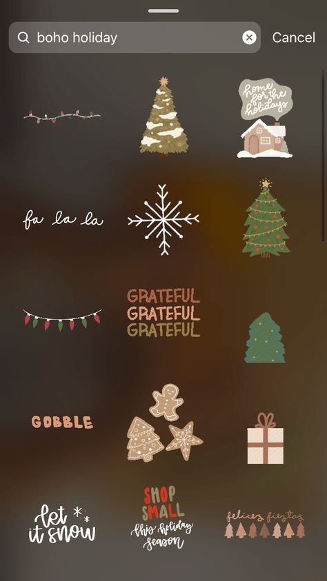 20 Best Hidden Christmas Instagram Story Gifs | EEVVEE Facebook Content Ideas, Instagram Story Gifs, Stickers For Instagram, Christmas Instagram Story, Instagram Story App, Facebook Content, Christmas Instagram, Instagram Font, Snapchat Stickers